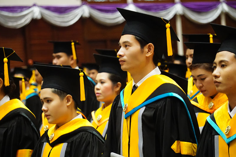 2018年瑞家谱大学毕业典礼